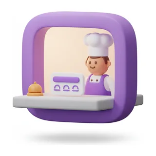 A kitchen ticket goes to the chef